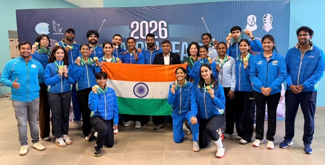 India won 5 medals on Day 3 of the Commonwealth Fencing Championship 2026 in Lagos, Nigeria